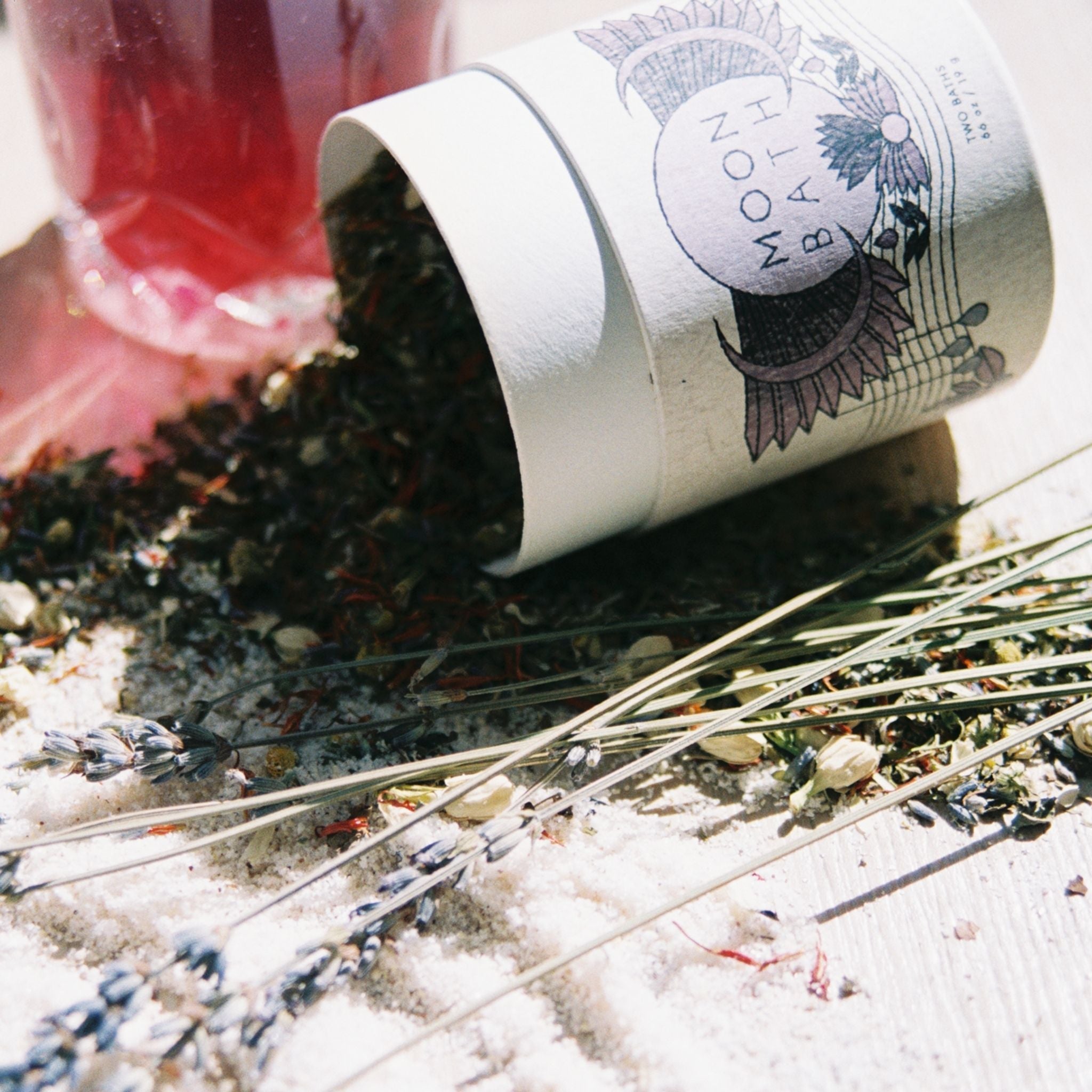 Waning Moon Botanical Bath Tea