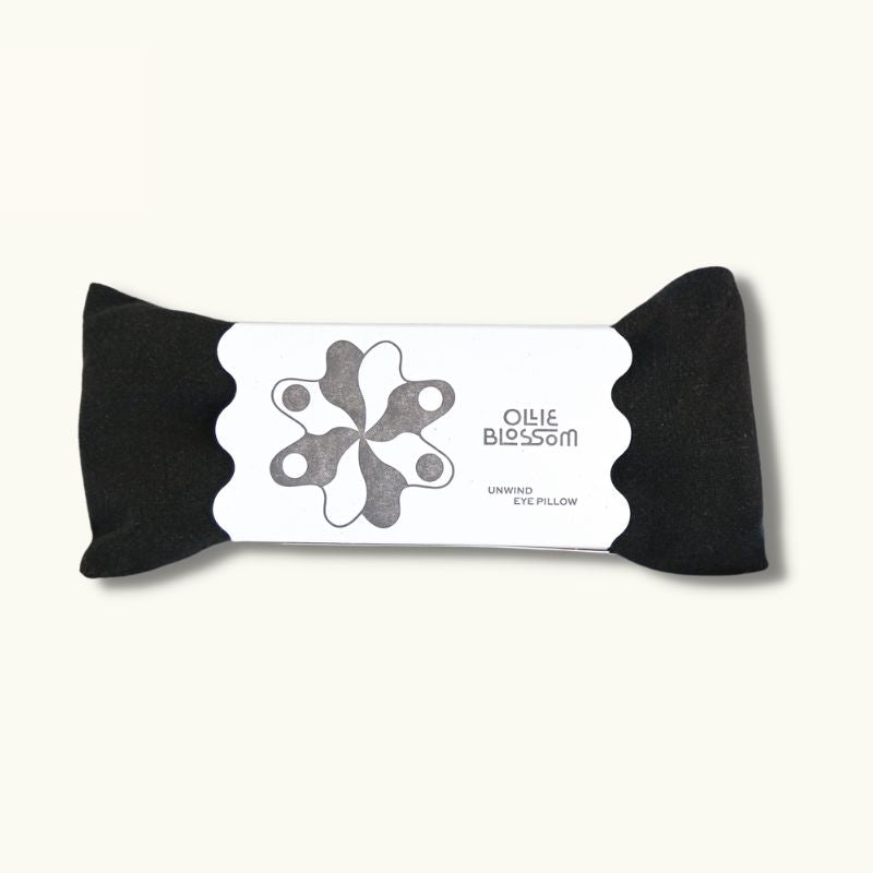 Unwind Eye Pillow Mask- Black