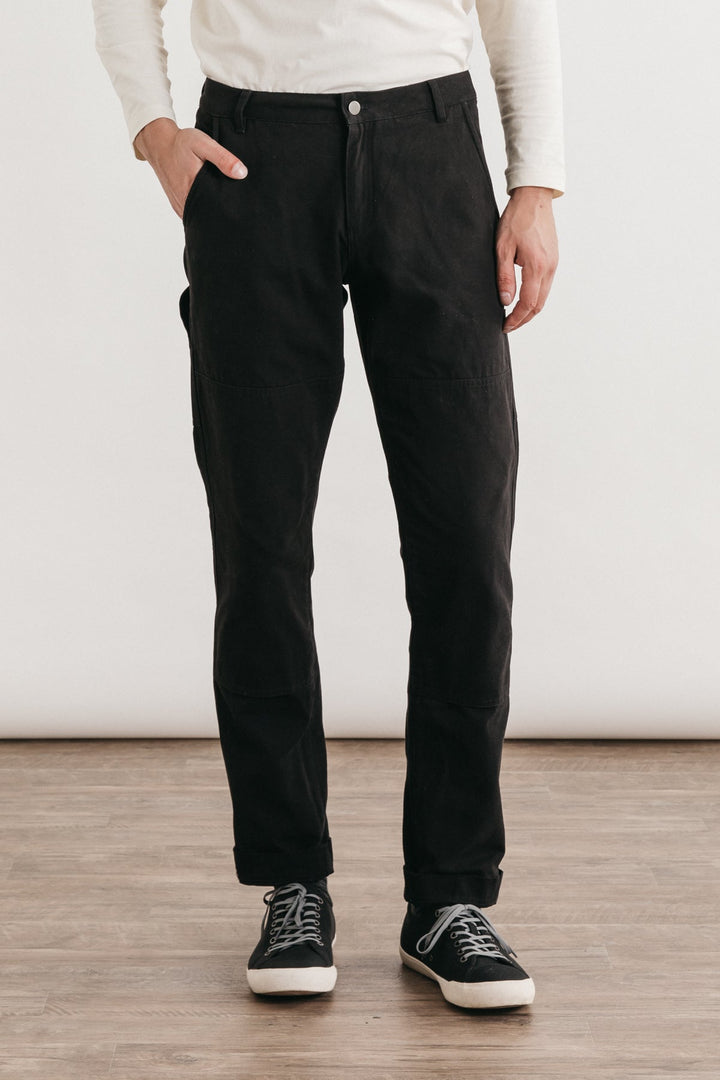 Wallace Utility Pant / Black Canvas