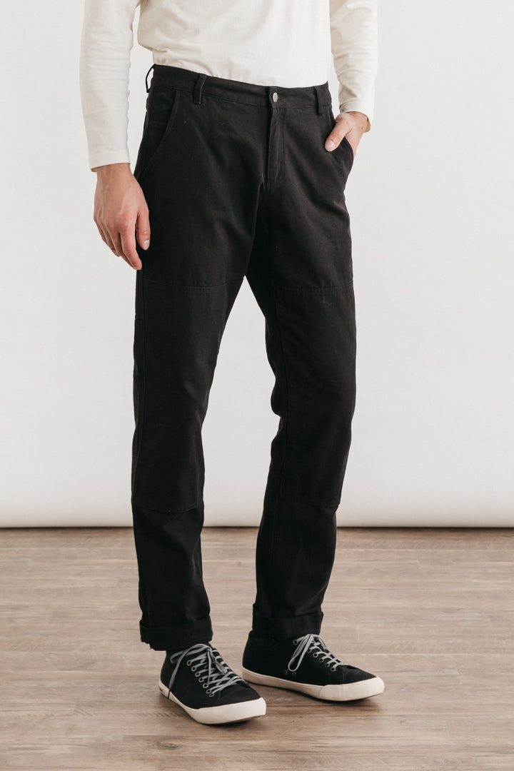 Wallace Utility Pant / Black Canvas