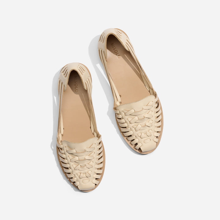 Women's Huarache Sandal Bone