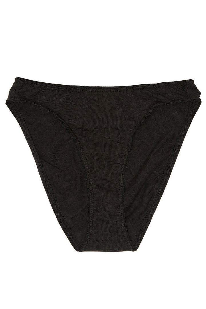 no. 27 Organic Cotton Brief | Black