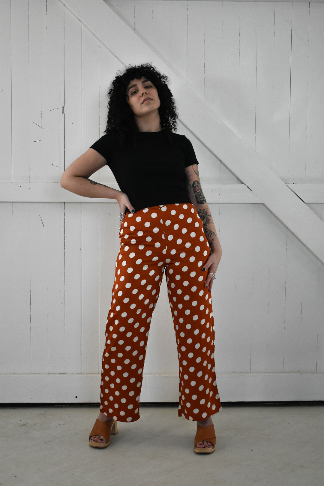 Big Dot Jacquard Pants