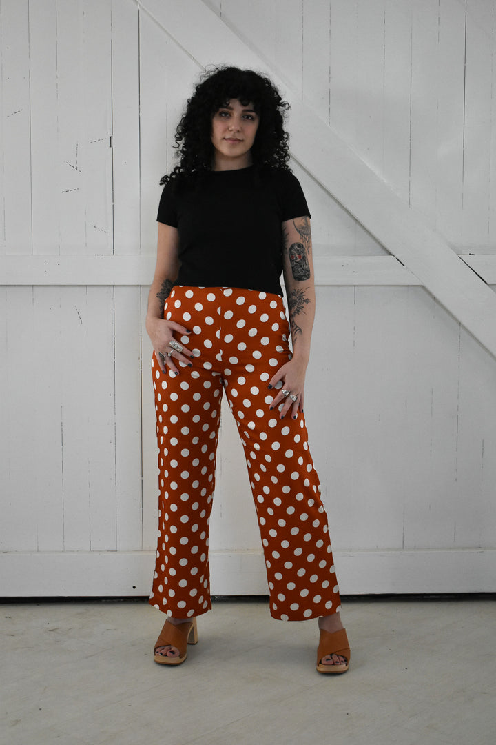 Big Dot Jacquard Pants