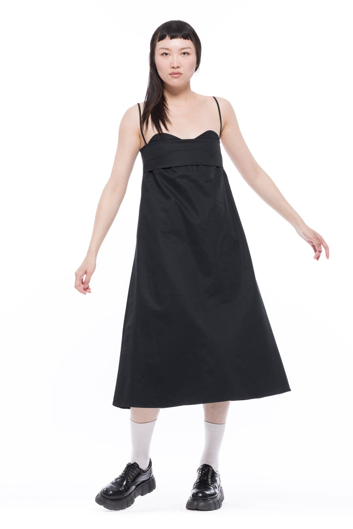 Verona Dress 3.0 Long - Organic Cotton Twill