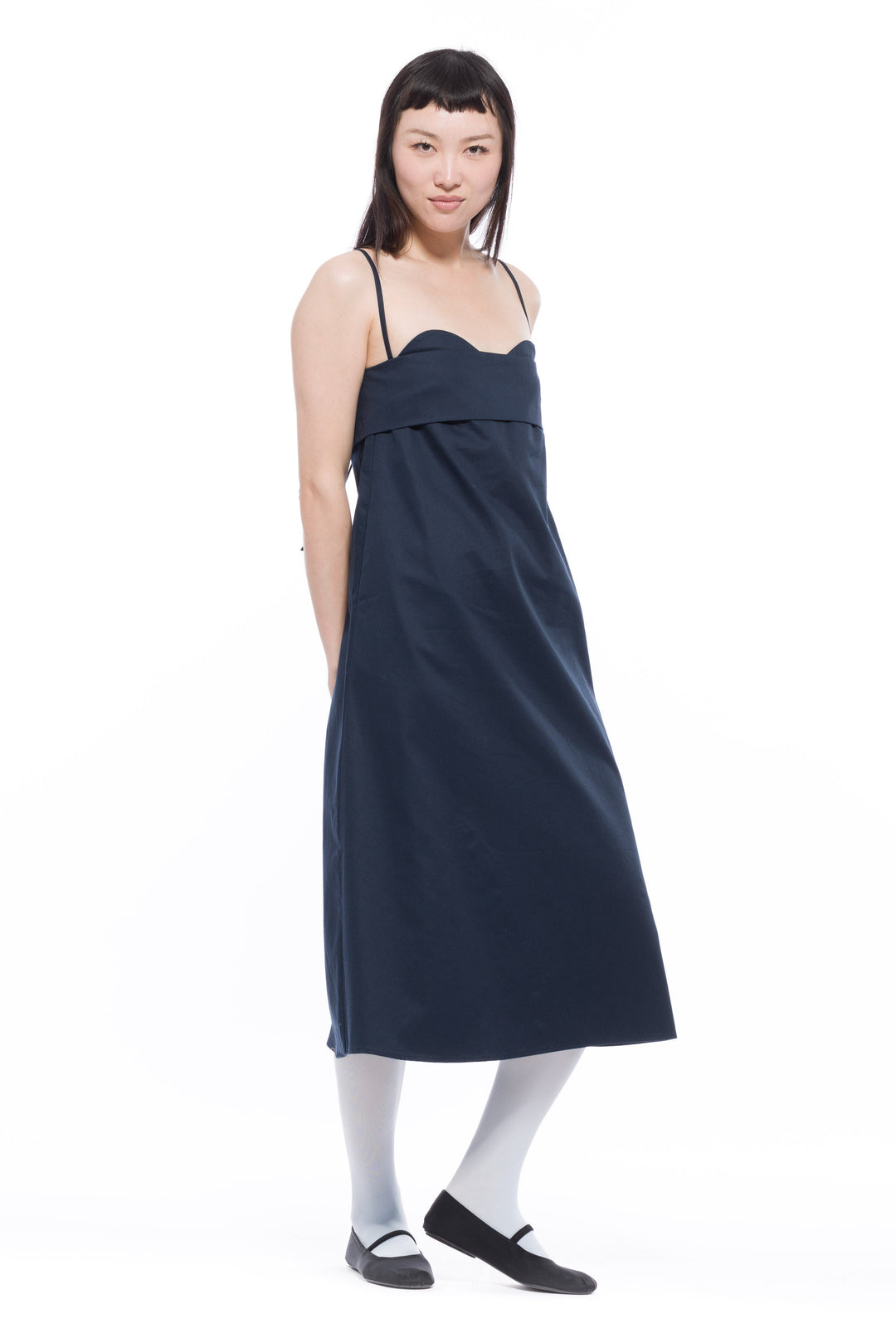 Verona Dress 3.0 Long - Organic Cotton Twill