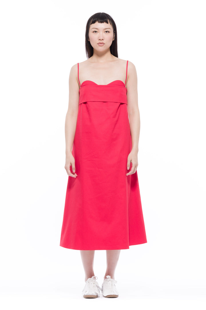 Verona Dress 3.0 Long - Organic Cotton Twill