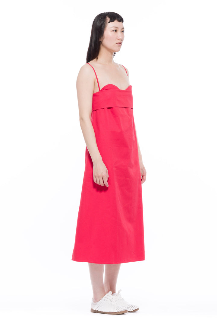 Verona Dress 3.0 Long - Organic Cotton Twill