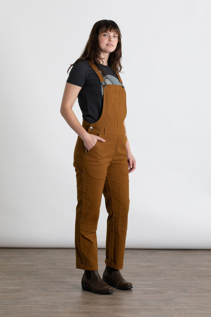 Tobin Utility Overall / Brown Canvas