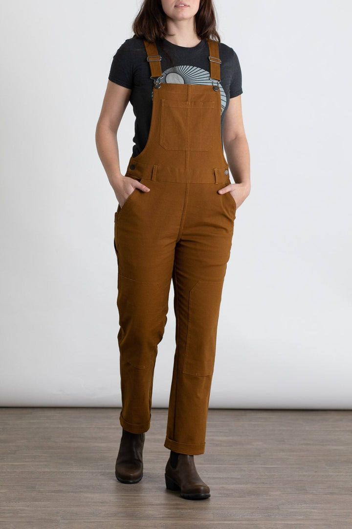 Tobin Utility Overall / Brown Canvas