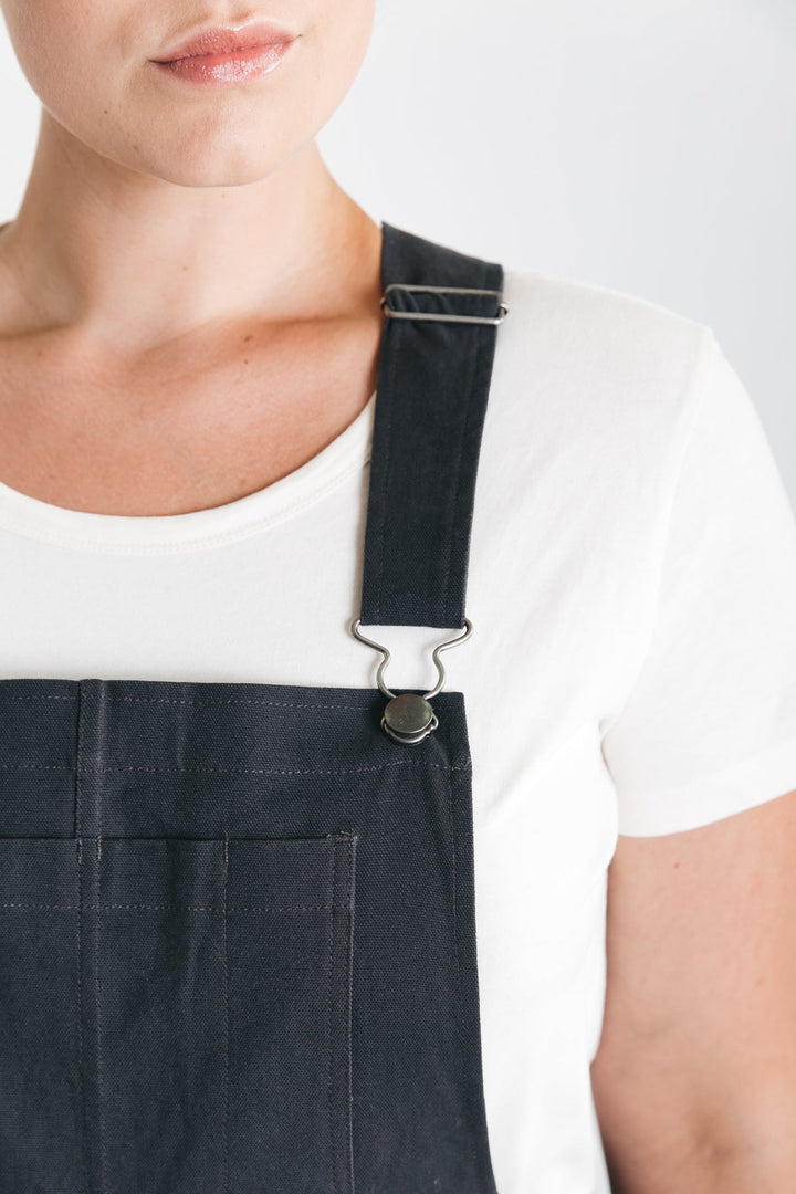 Tobin Utility Overall / Dark Charcoal Canvas