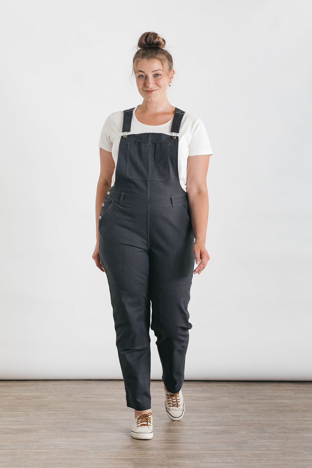 Tobin Utility Overall / Dark Charcoal Canvas