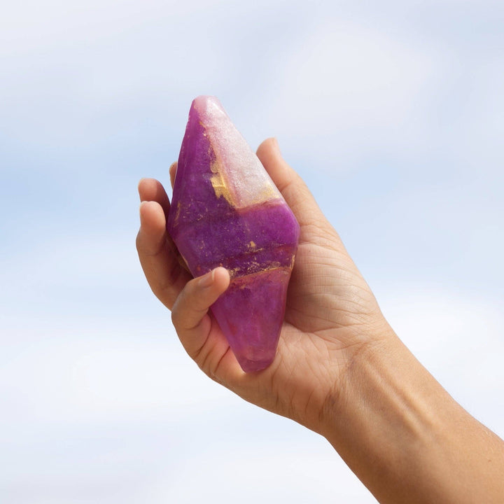 Crystal Soap- Amethyst