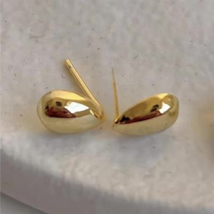 Teardrop Stud Earrings