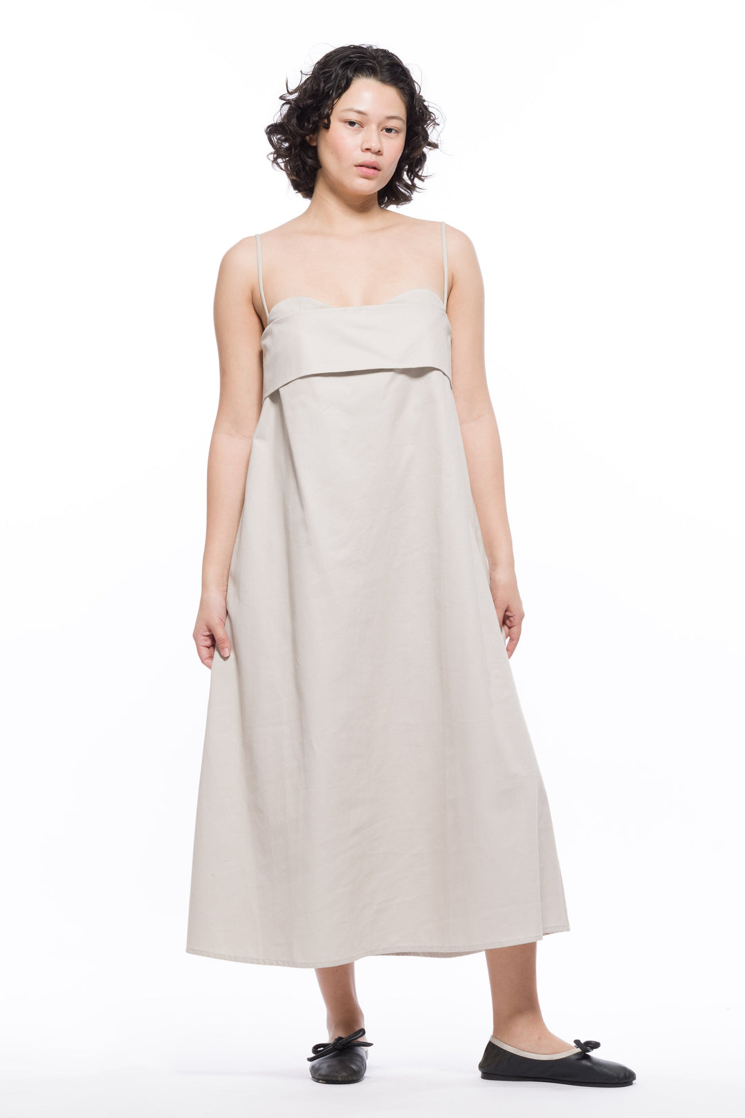 Verona Dress 3.0 Long - Organic Cotton Twill