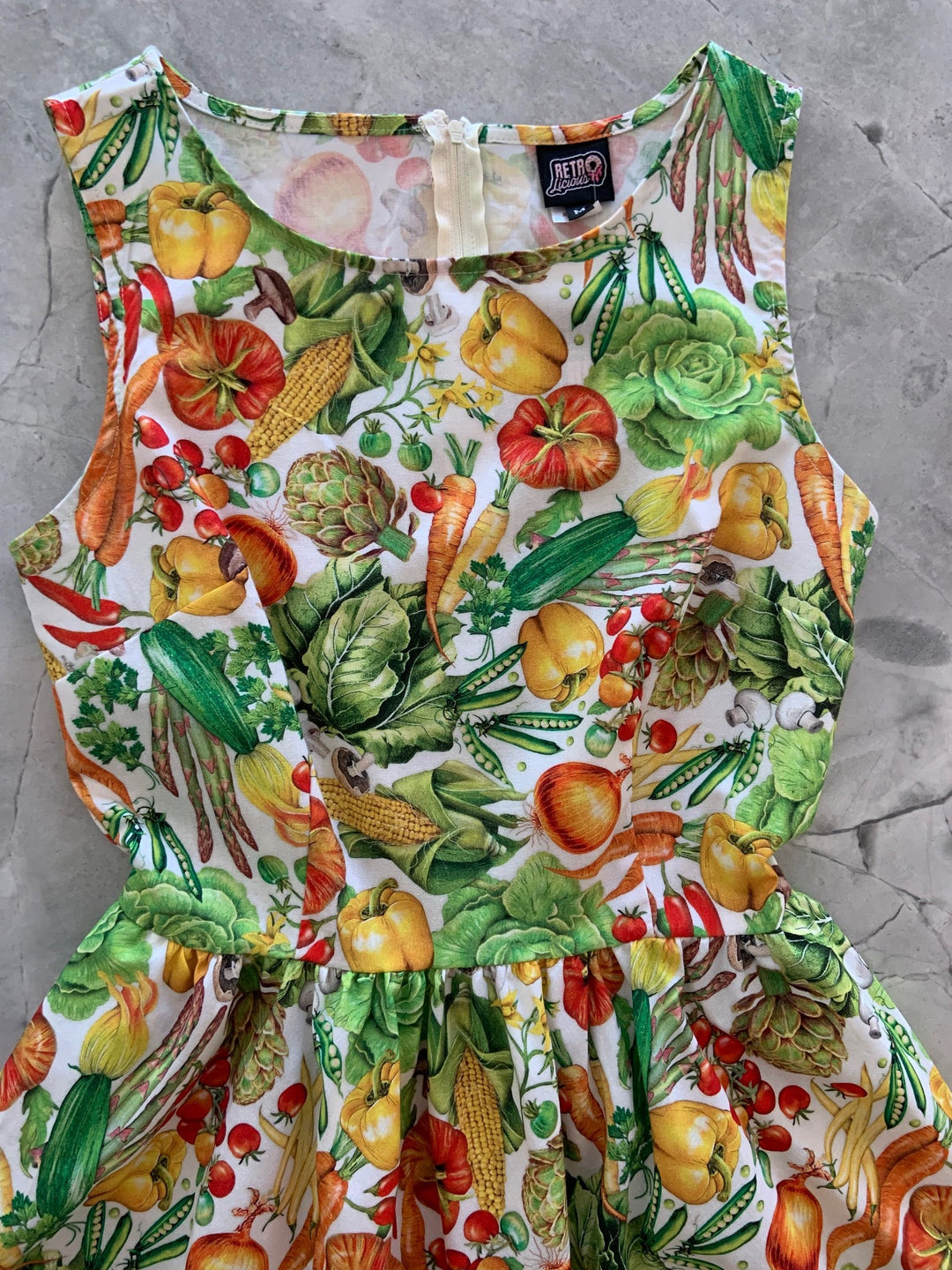 Veggies Vintage Dress