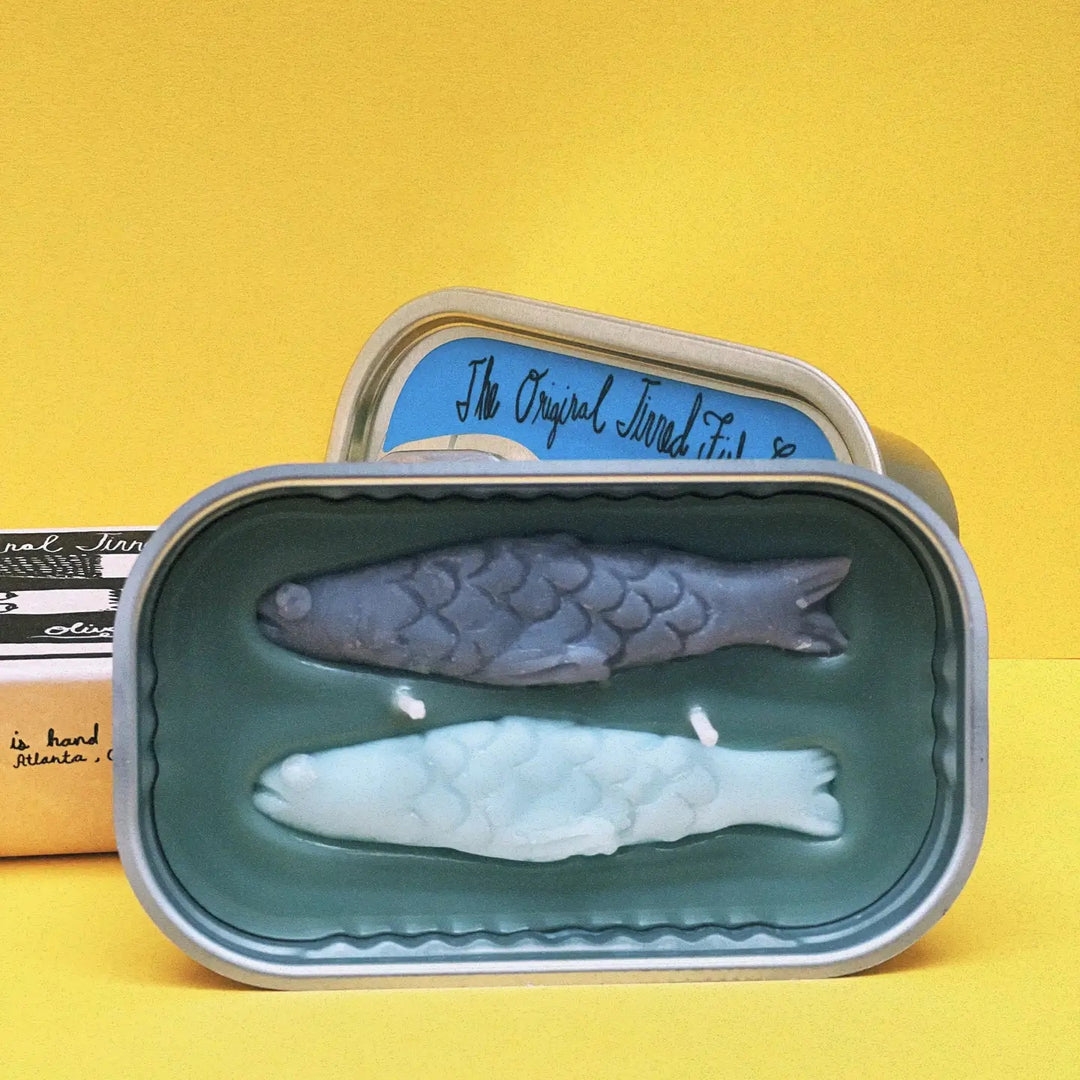 Tinned Fish Candle - Olive Oil and Sea Salt