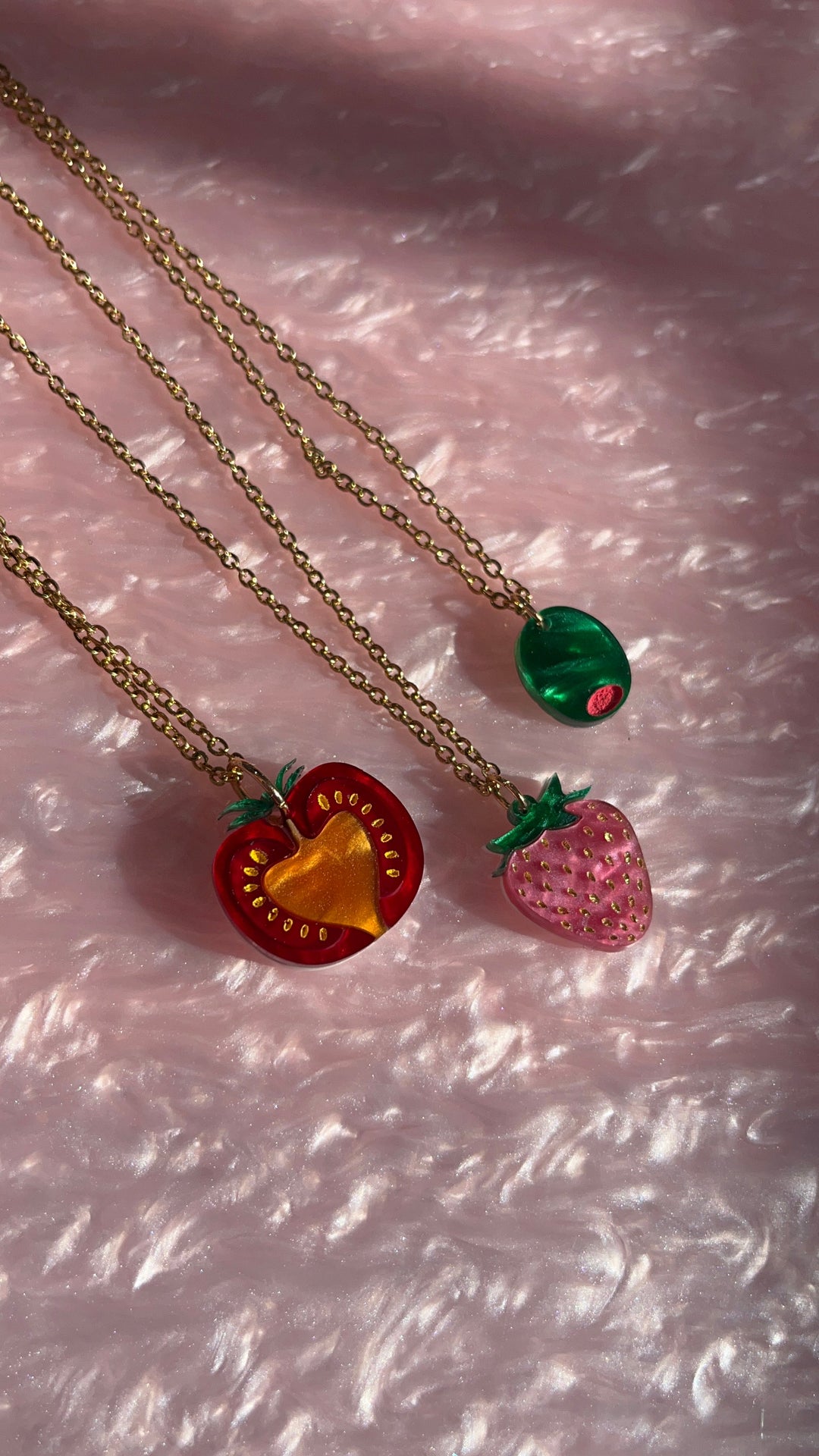 Tomato Necklace