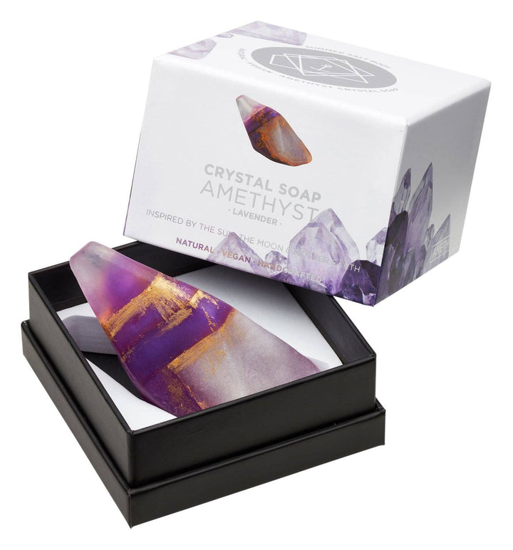 Crystal Soap- Amethyst