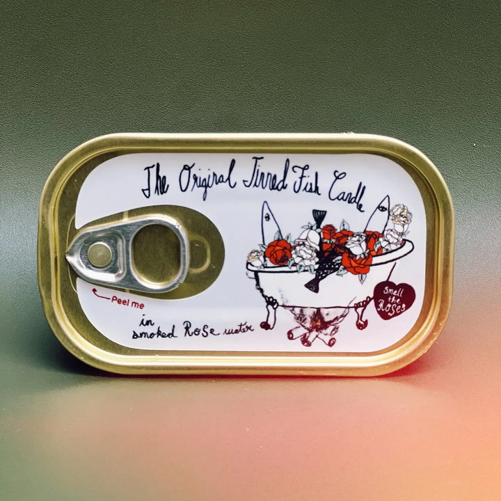 Tinned Fish Candle - Smoked Rose Water