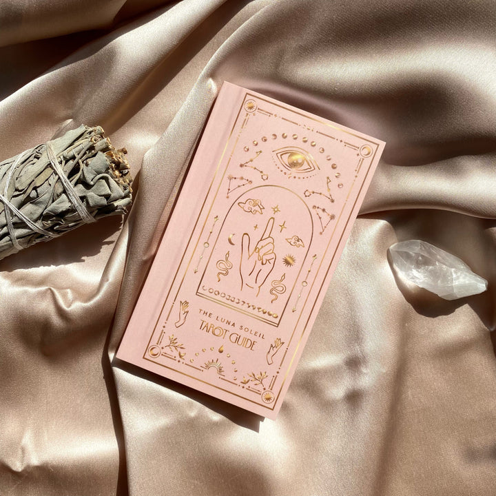 Luna Soleil Tarot Guidebook in Rose Quartz