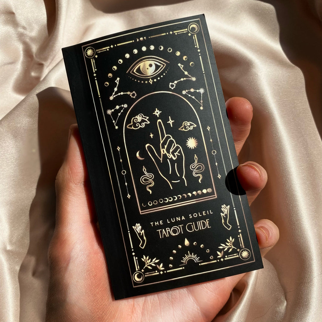 Luna Soleil Tarot Guidebook in Onyx