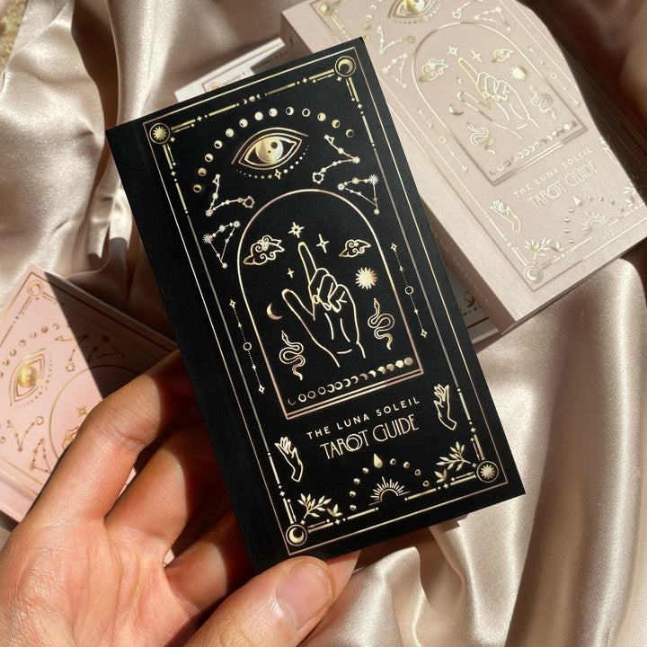 Luna Soleil Tarot Guidebook in Onyx