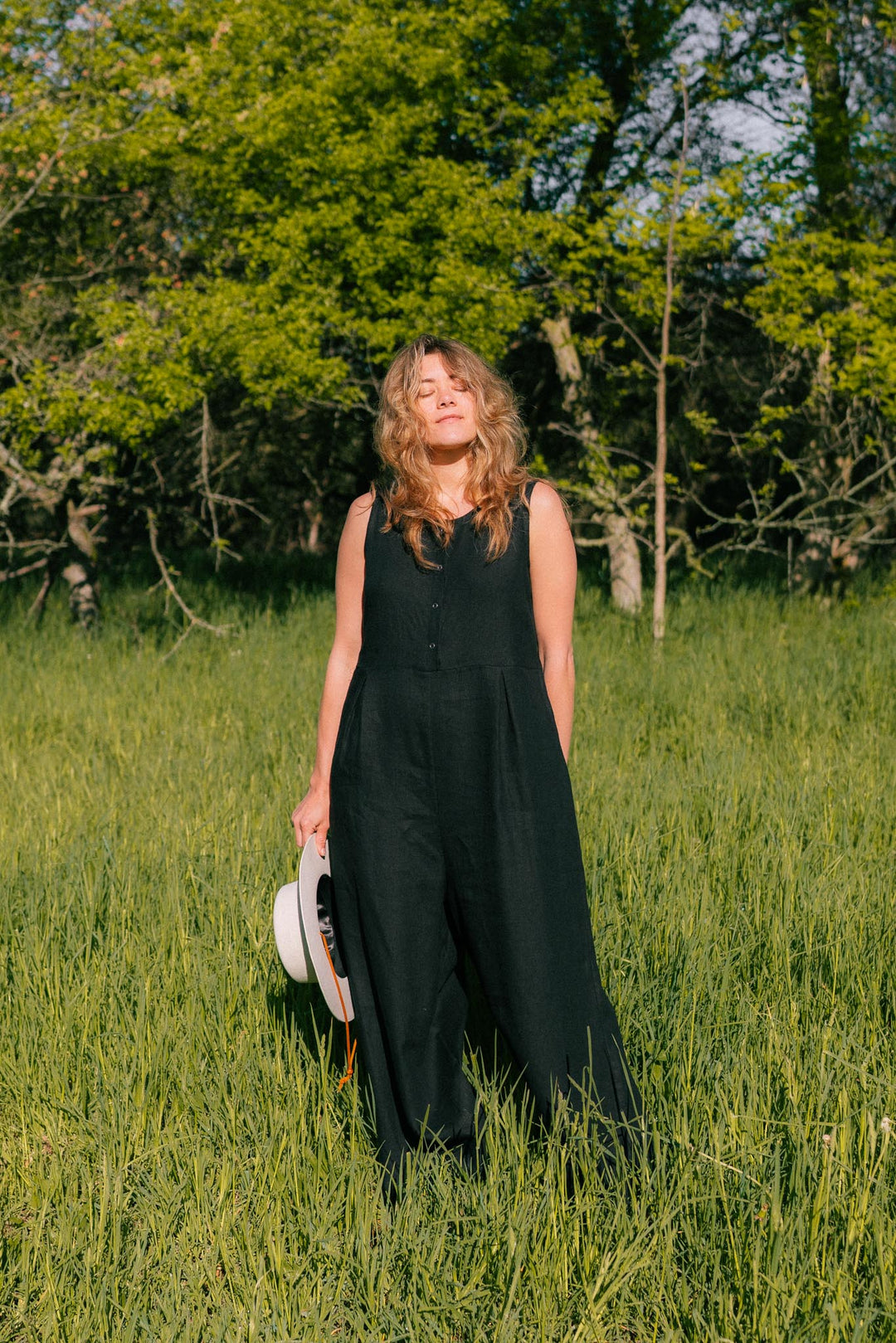 Terrace Jumpsuit in Black