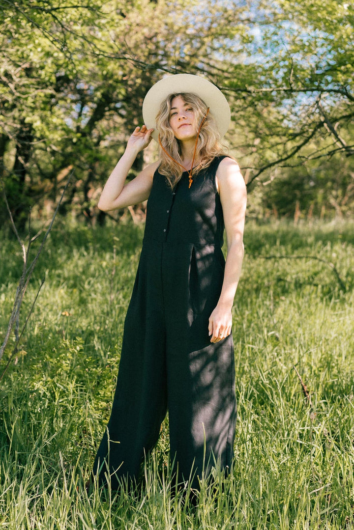 Terrace Jumpsuit in Black