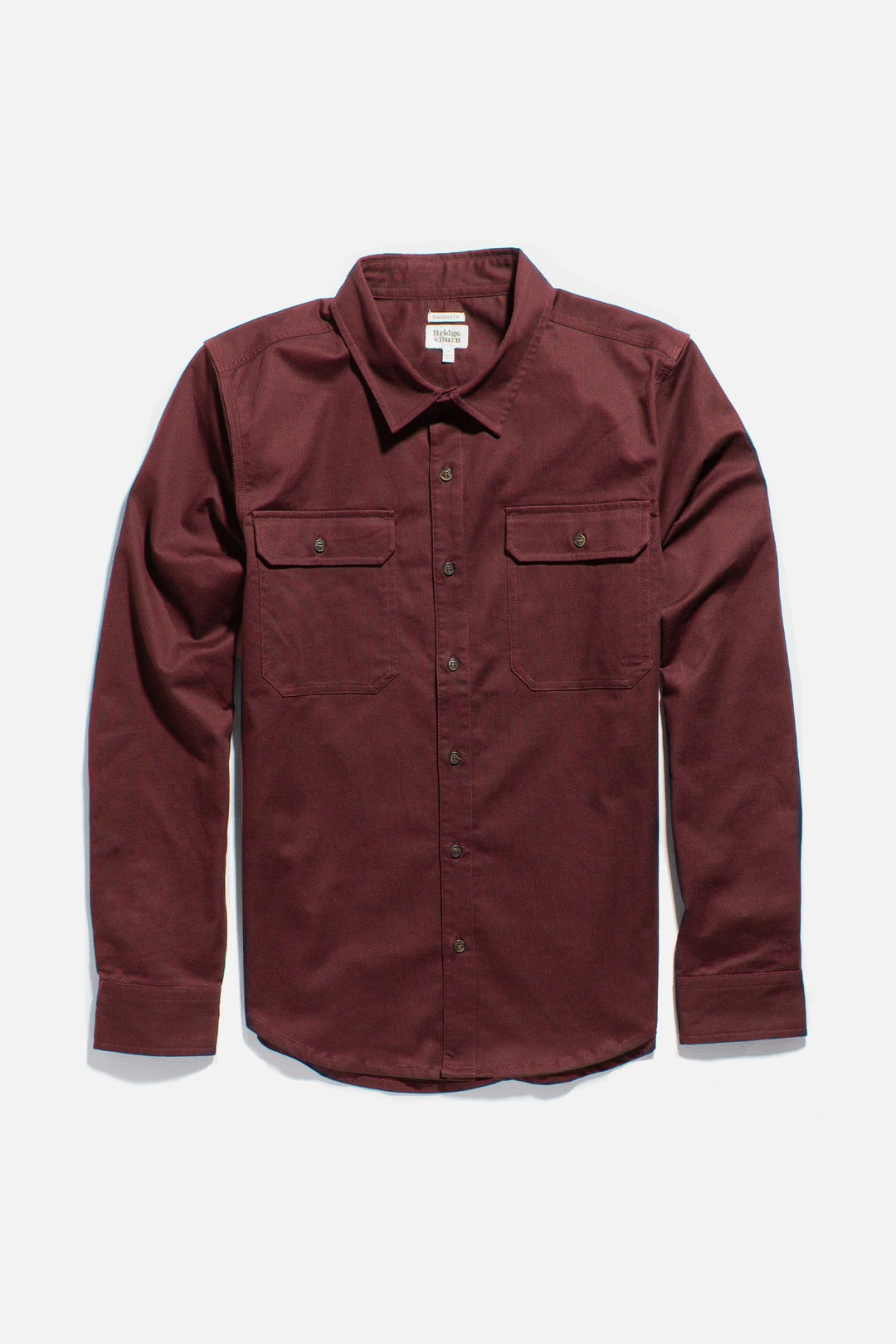 Eugene Utility Shirt / Burgundy