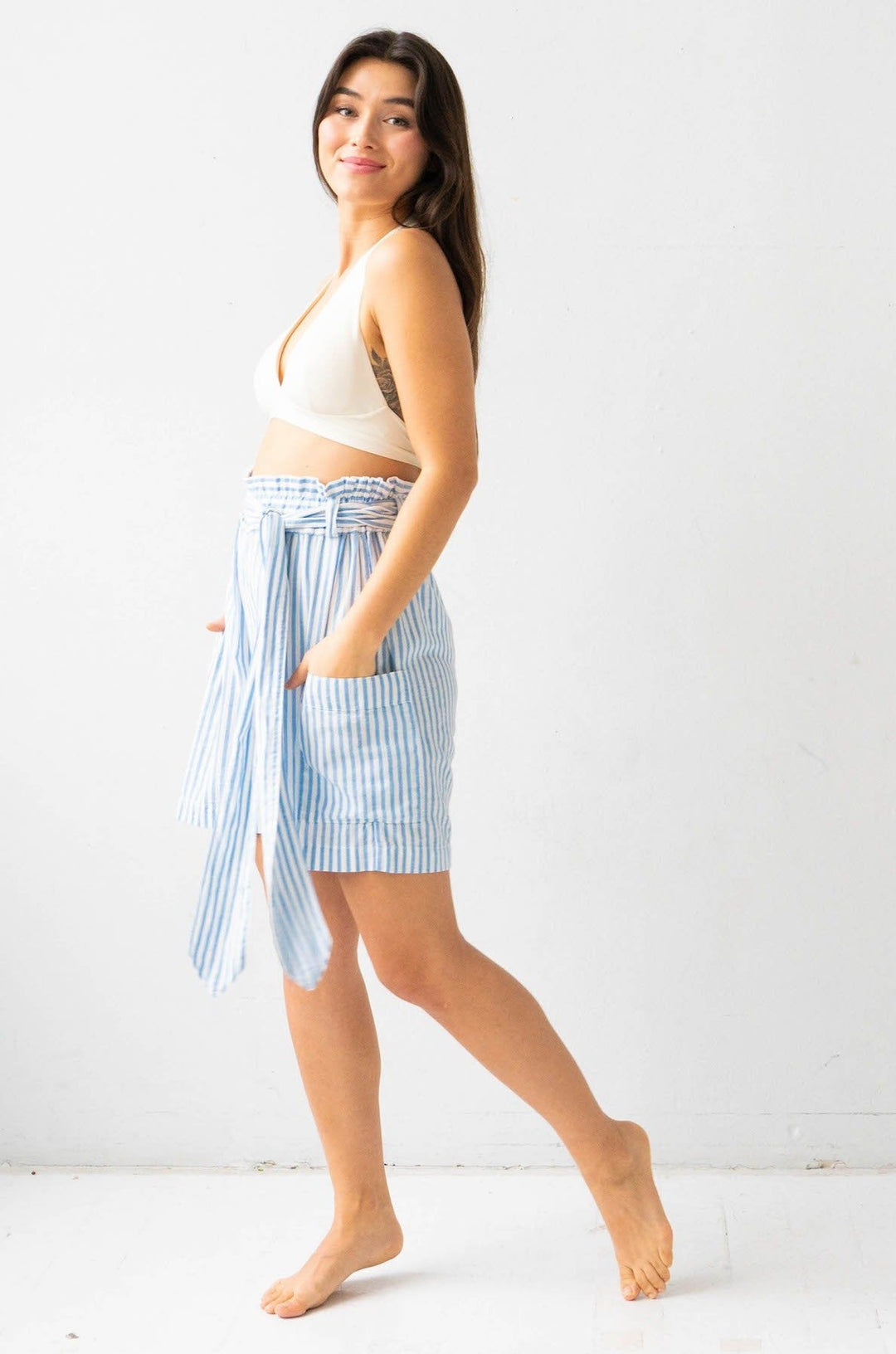 Tie Waist Shorts