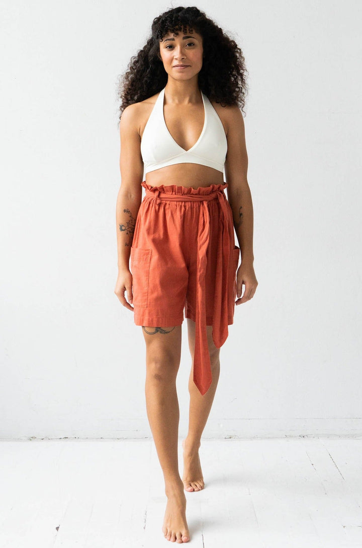 Tie Waist Shorts