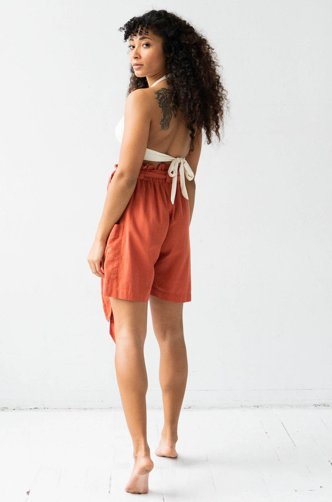 Tie Waist Shorts