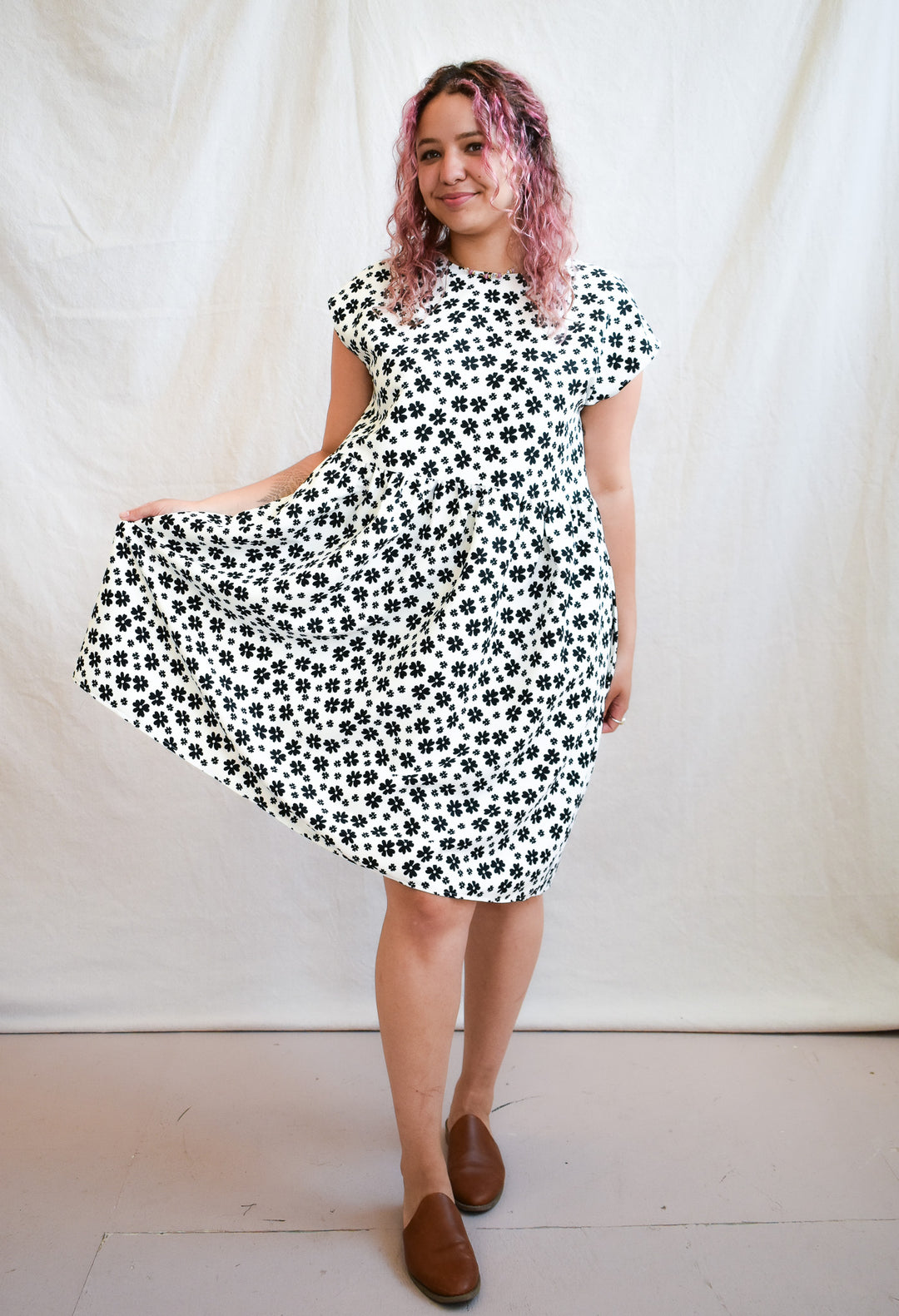 Florence Dress in Pop Floral