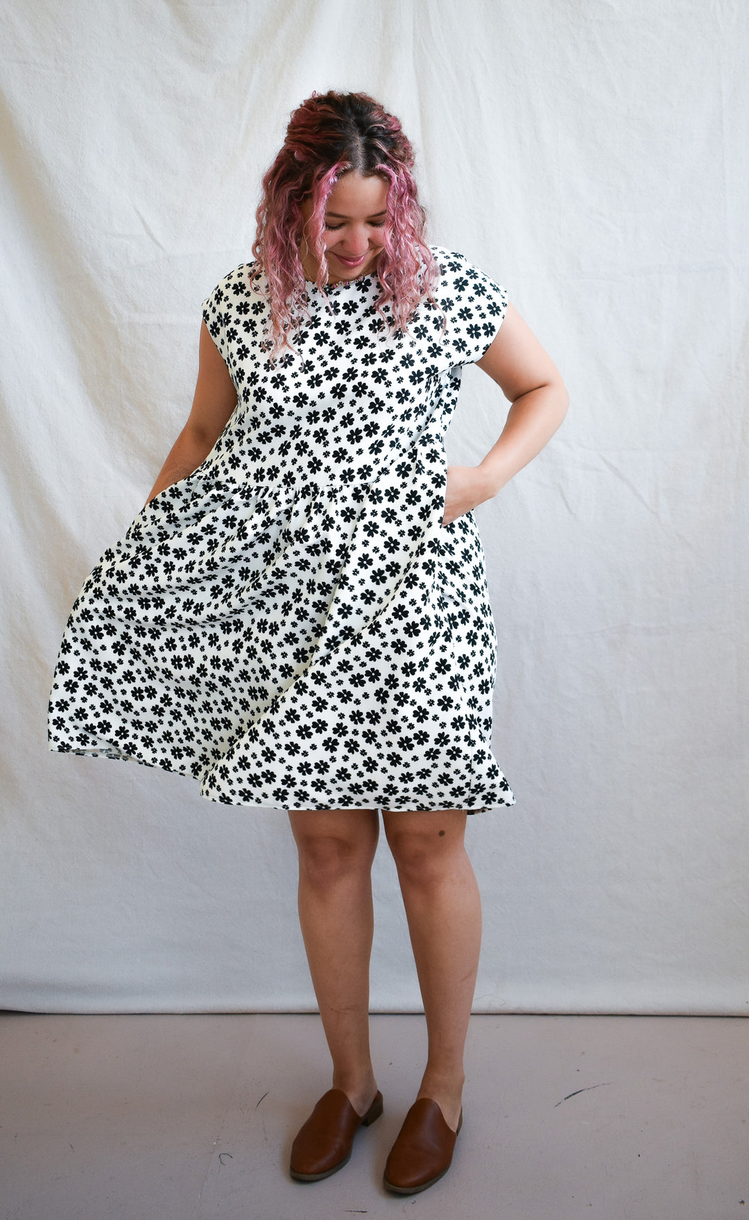 Florence Dress in Pop Floral