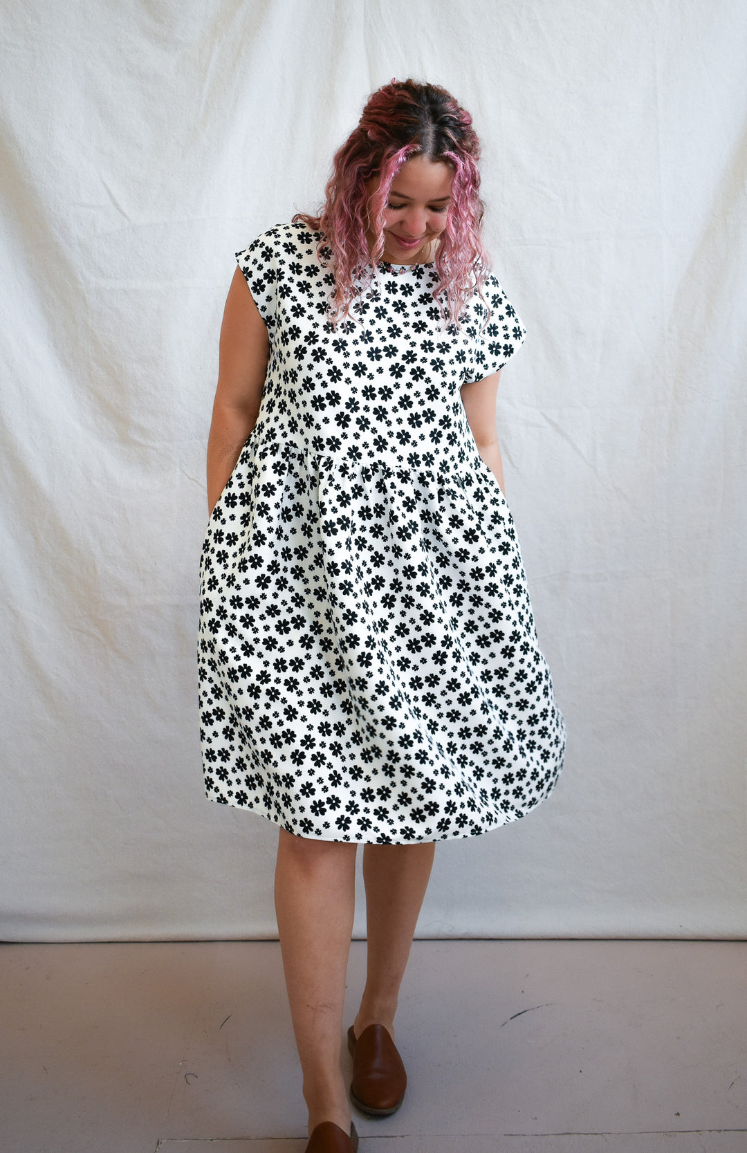 Florence Dress in Pop Floral