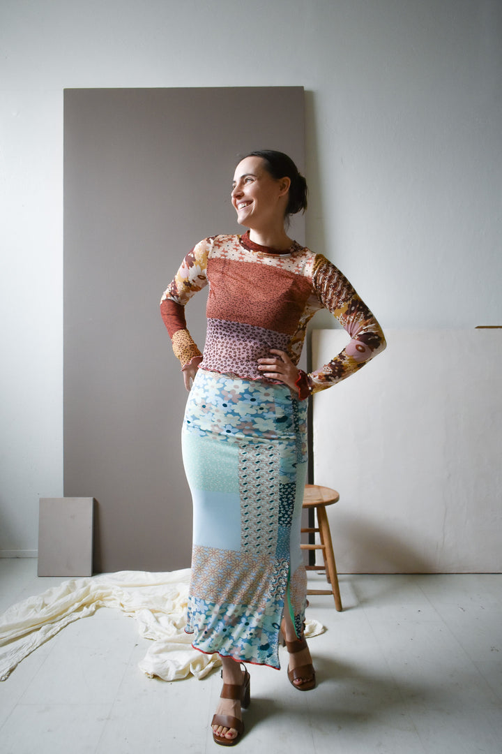 Inese Skirt in Quilt