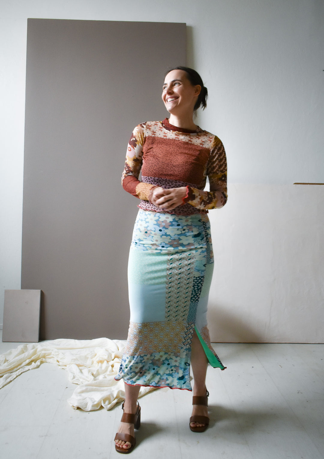 Inese Skirt in Quilt