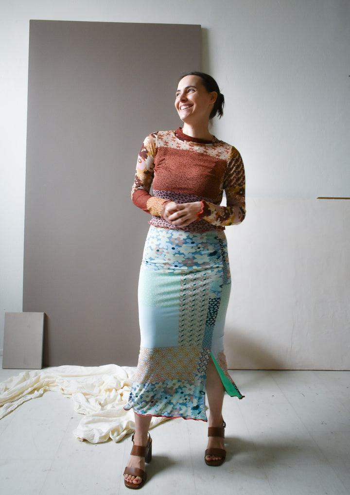 Inese Skirt in Quilt