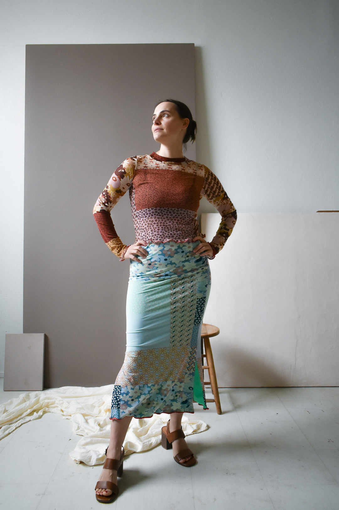 Inese Skirt in Quilt