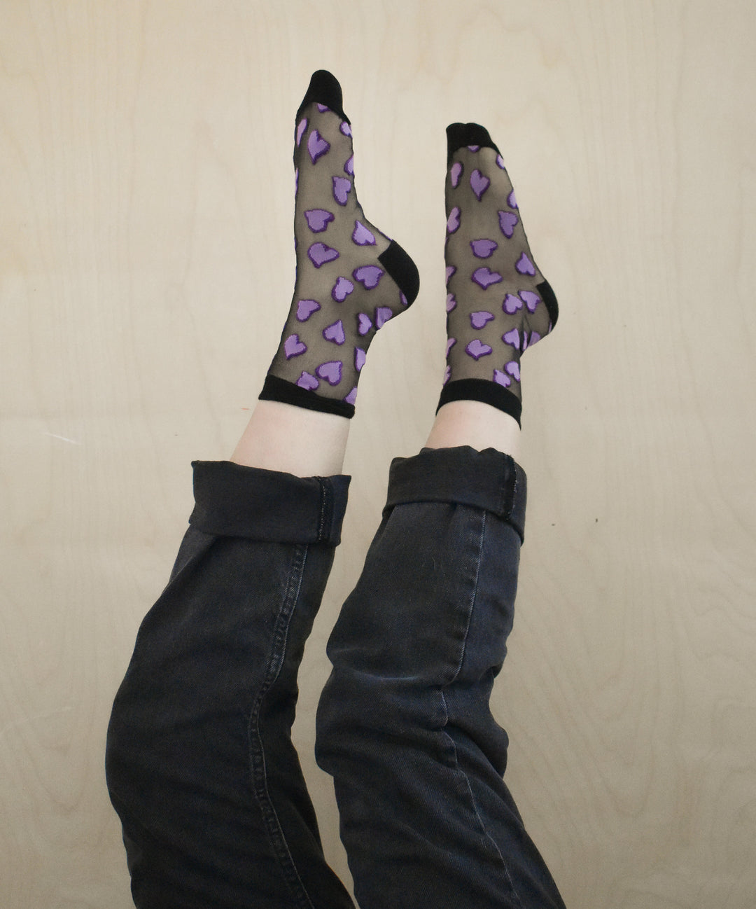 Sheer Heart Socks