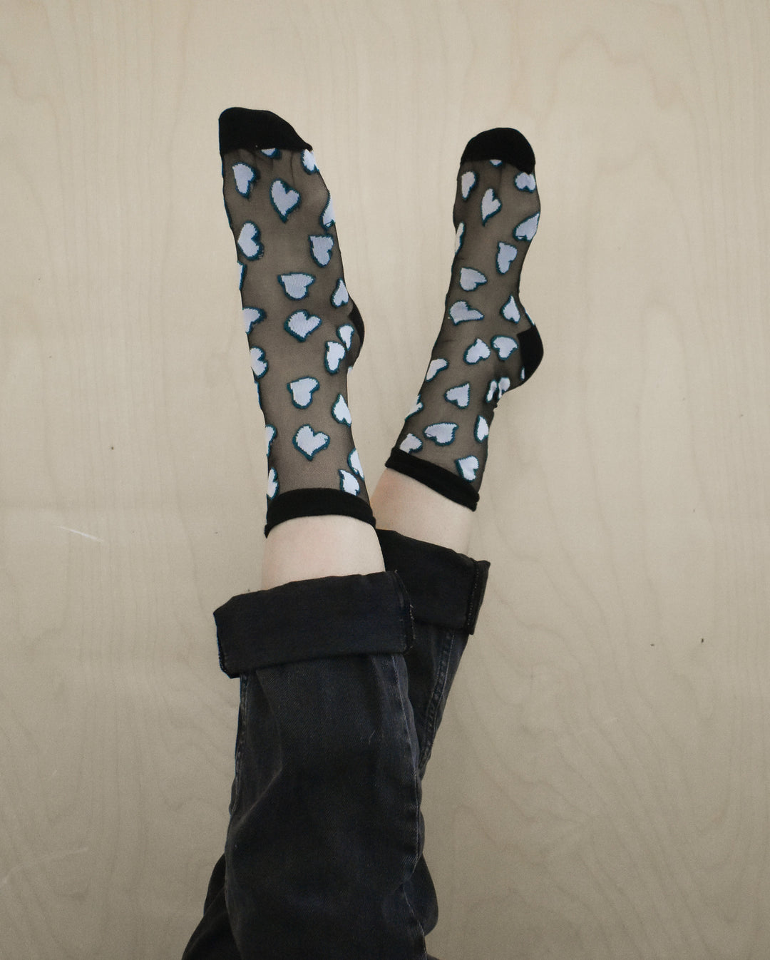 Sheer Heart Socks