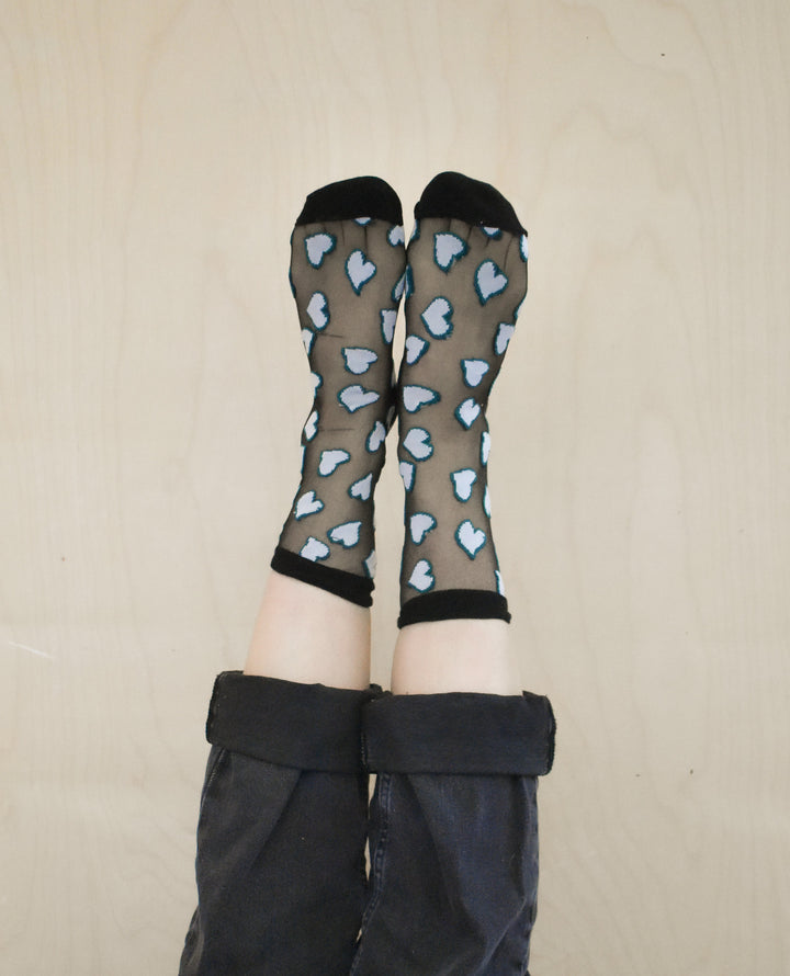 Sheer Heart Socks