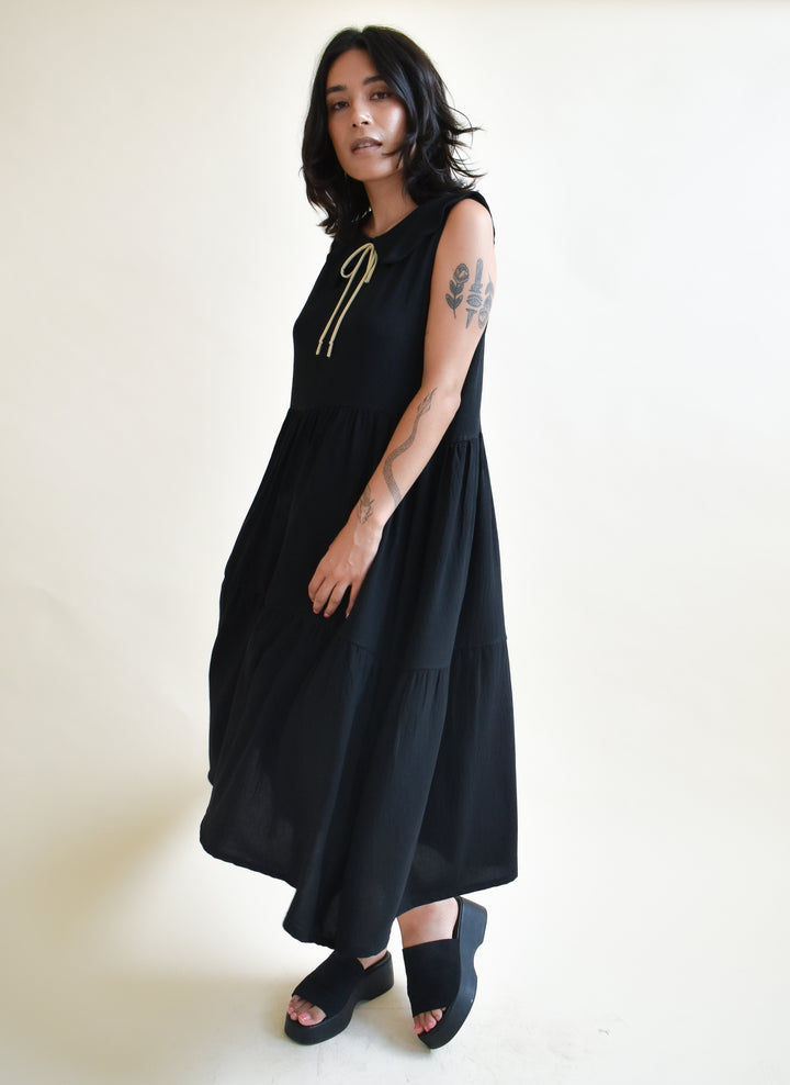 Tabitha Dress in Onyx