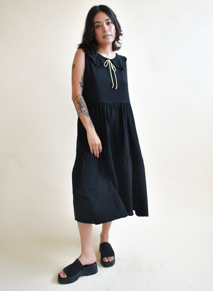 Tabitha Dress in Onyx