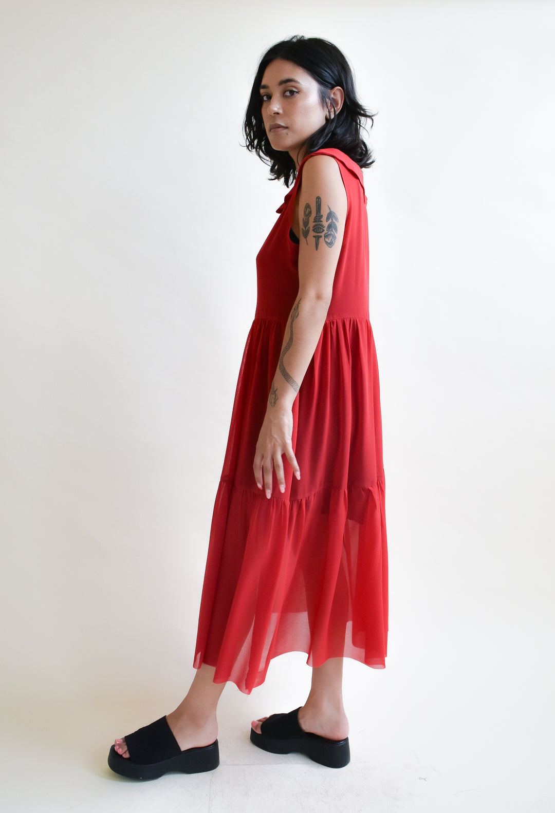 Tabitha Dress in Paprika