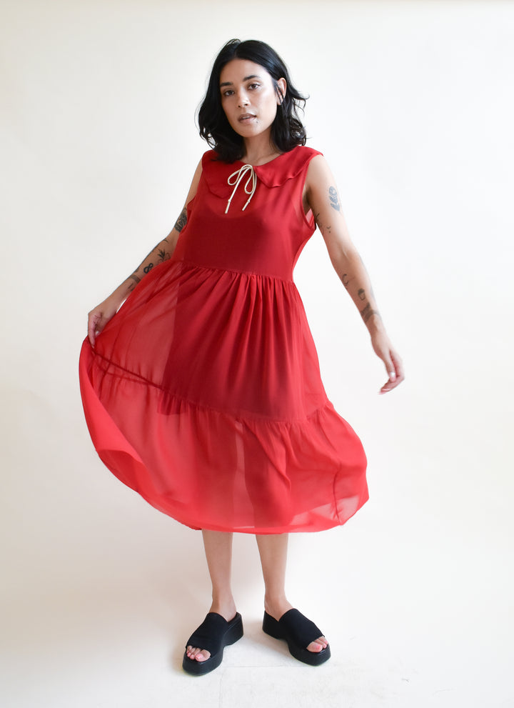 Tabitha Dress in Paprika