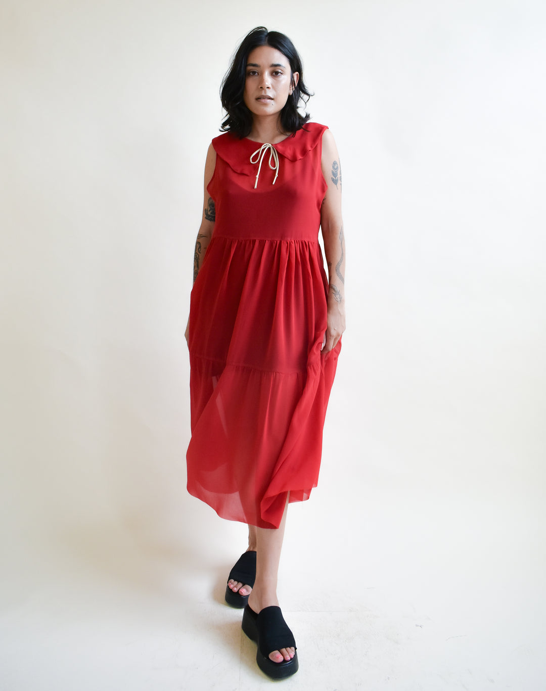 Tabitha Dress in Paprika