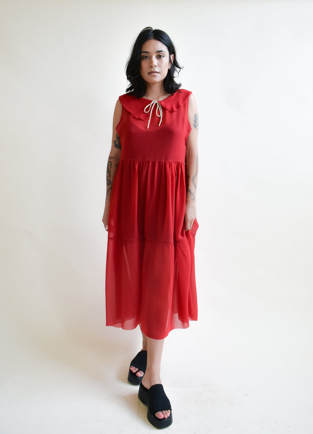 Tabitha Dress in Paprika