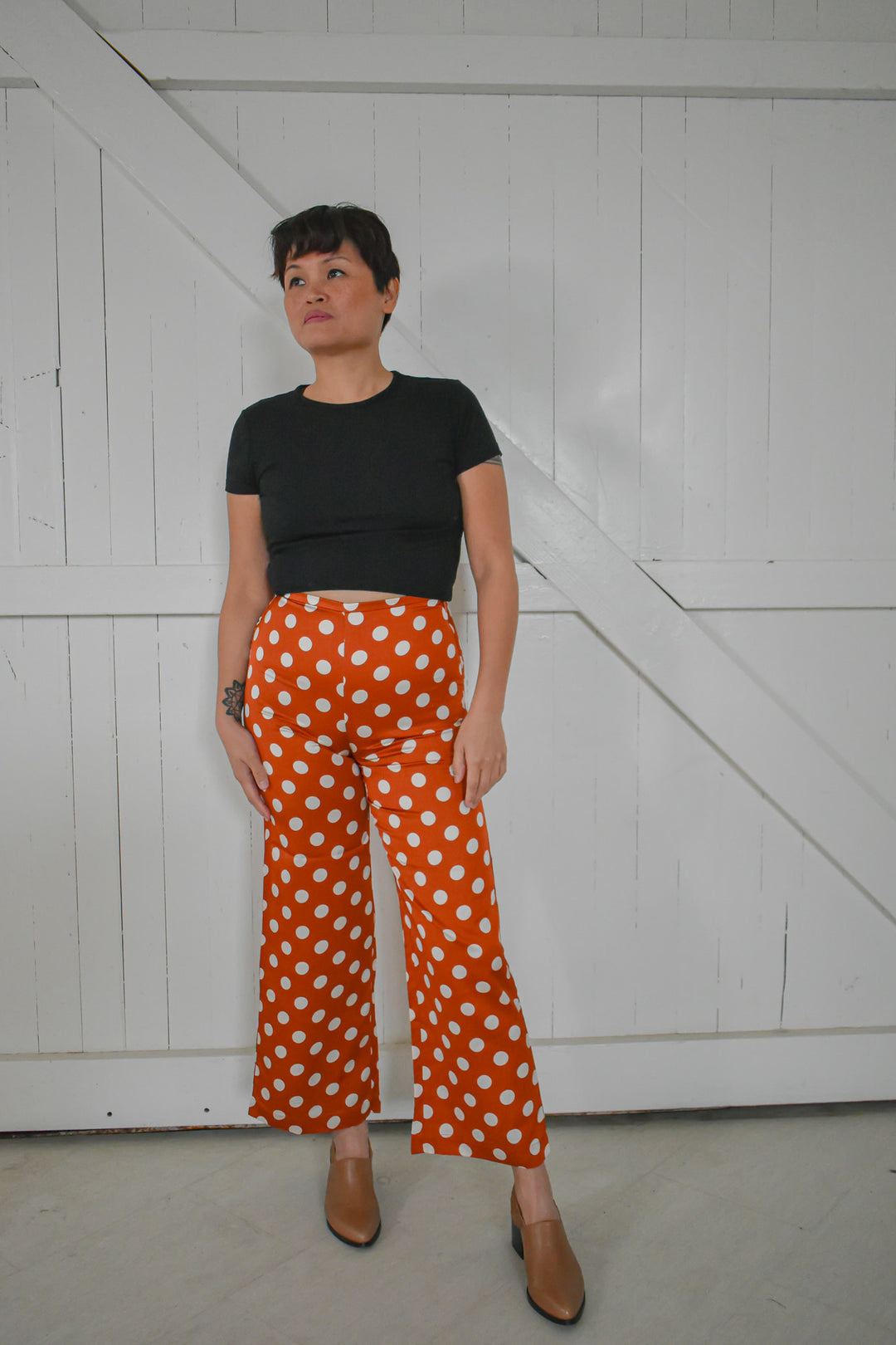 Big Dot Jacquard Pants